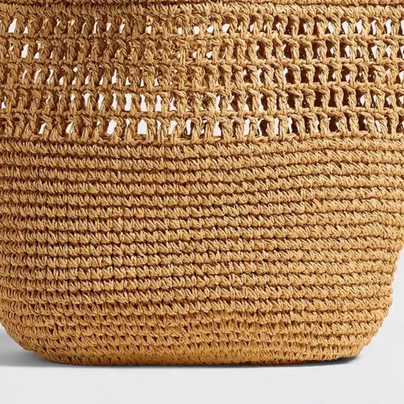 Banana Republic Raffia and Leather Tote - Picture 3 of 13